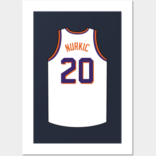 Jusuf Nurkic Phoenix Jersey Qiangy Posters and Art